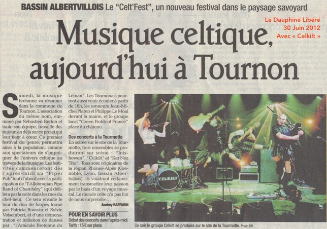 article de presse - Perrine Missemer - violoniste - violon - jazz - mariage - concert - Lyon - orchestre symphonique